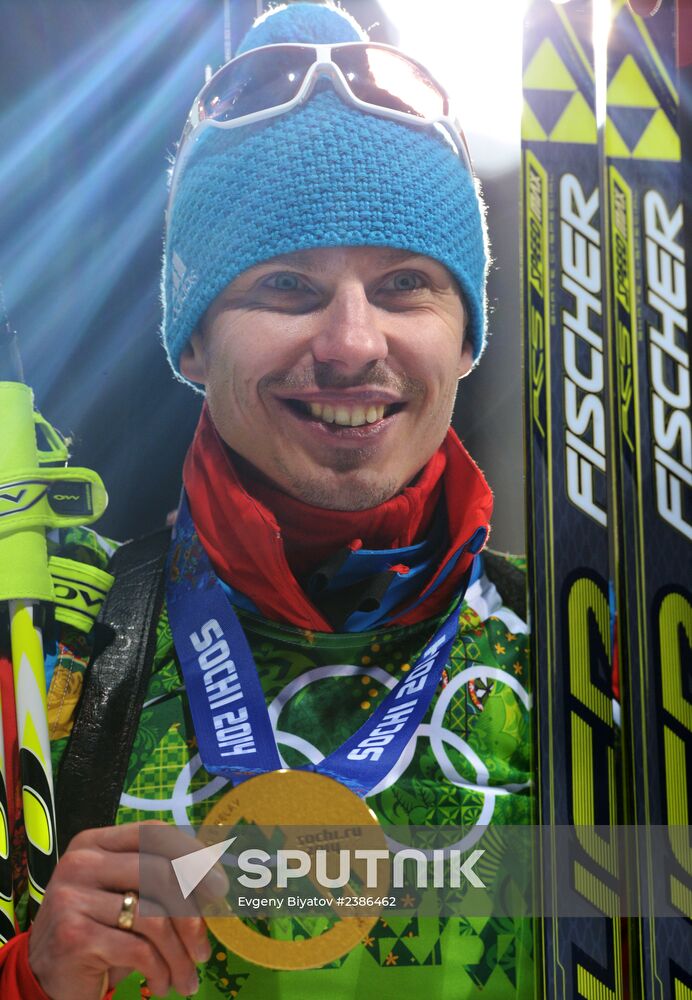 2014 Winter Olympics. Biathlon. Men. Relay