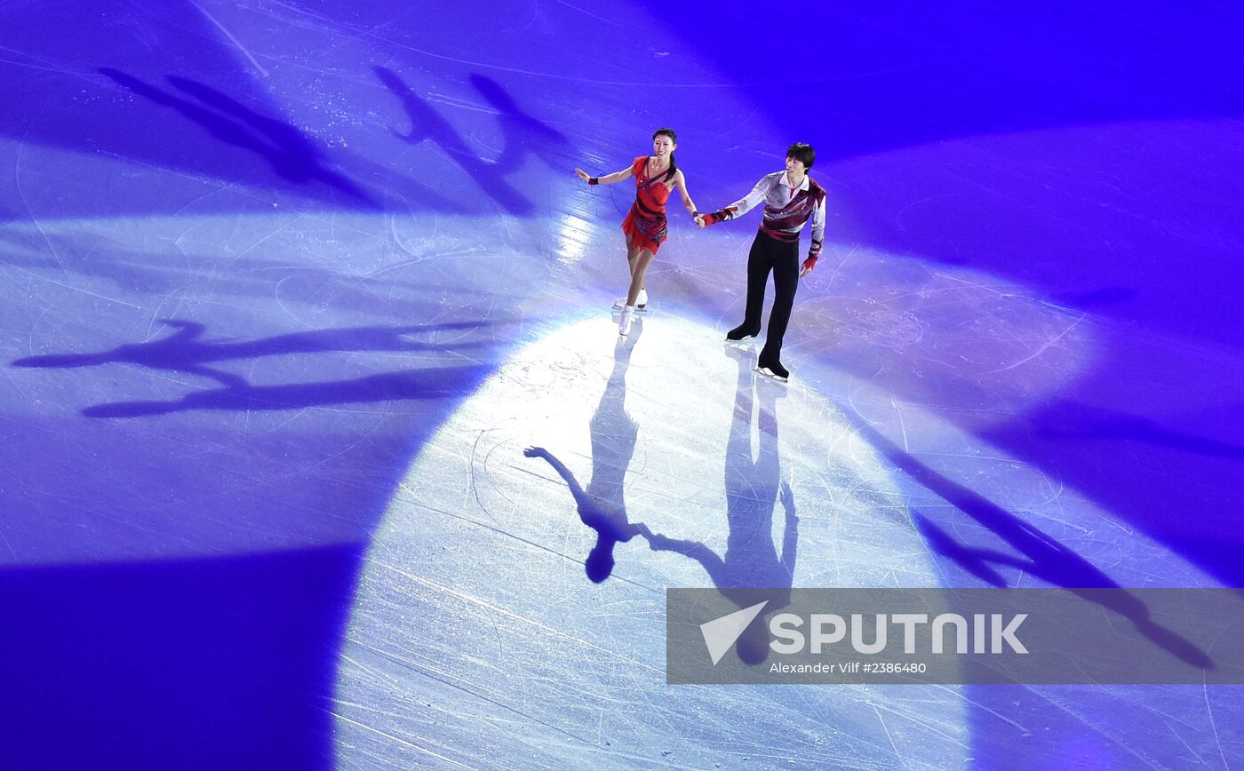 2014 Winter Olympics. Figure skating. Gala exhibition