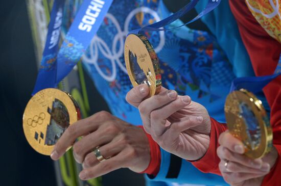 2014 Winter Olympics. Biathlon. Men. Relay