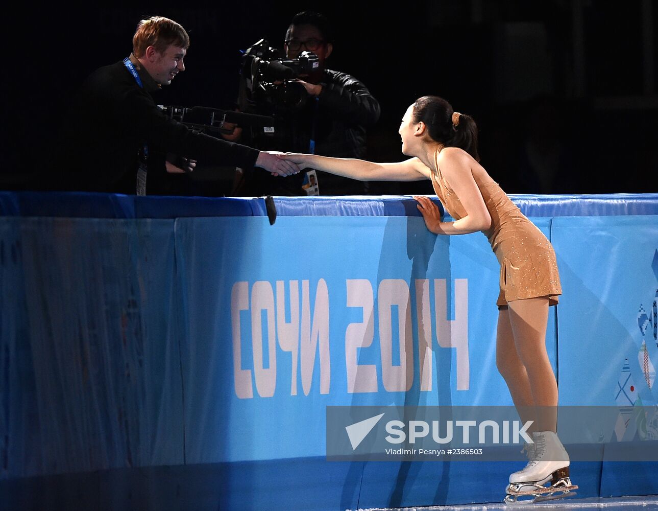 2014 Winter Olympics. Figure skating. Exhibition gala