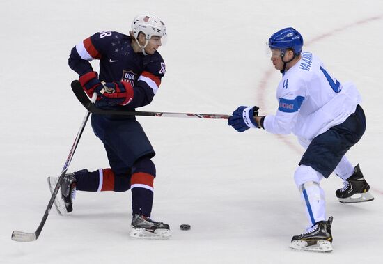 2014 Winter Olympics. Ice hockey. Men. Bronze medal match