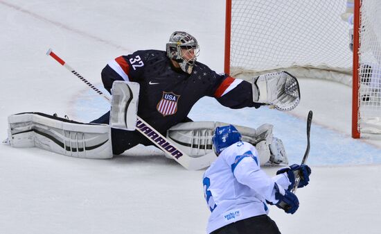 2014 Winter Olympics. Ice hockey. Men. Bronze medal match