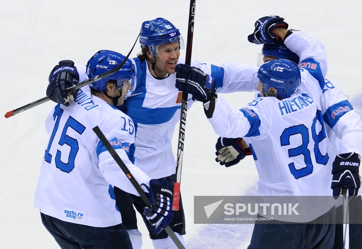 2014 Winter Olympics. Ice hockey. Men. Bronze medal match