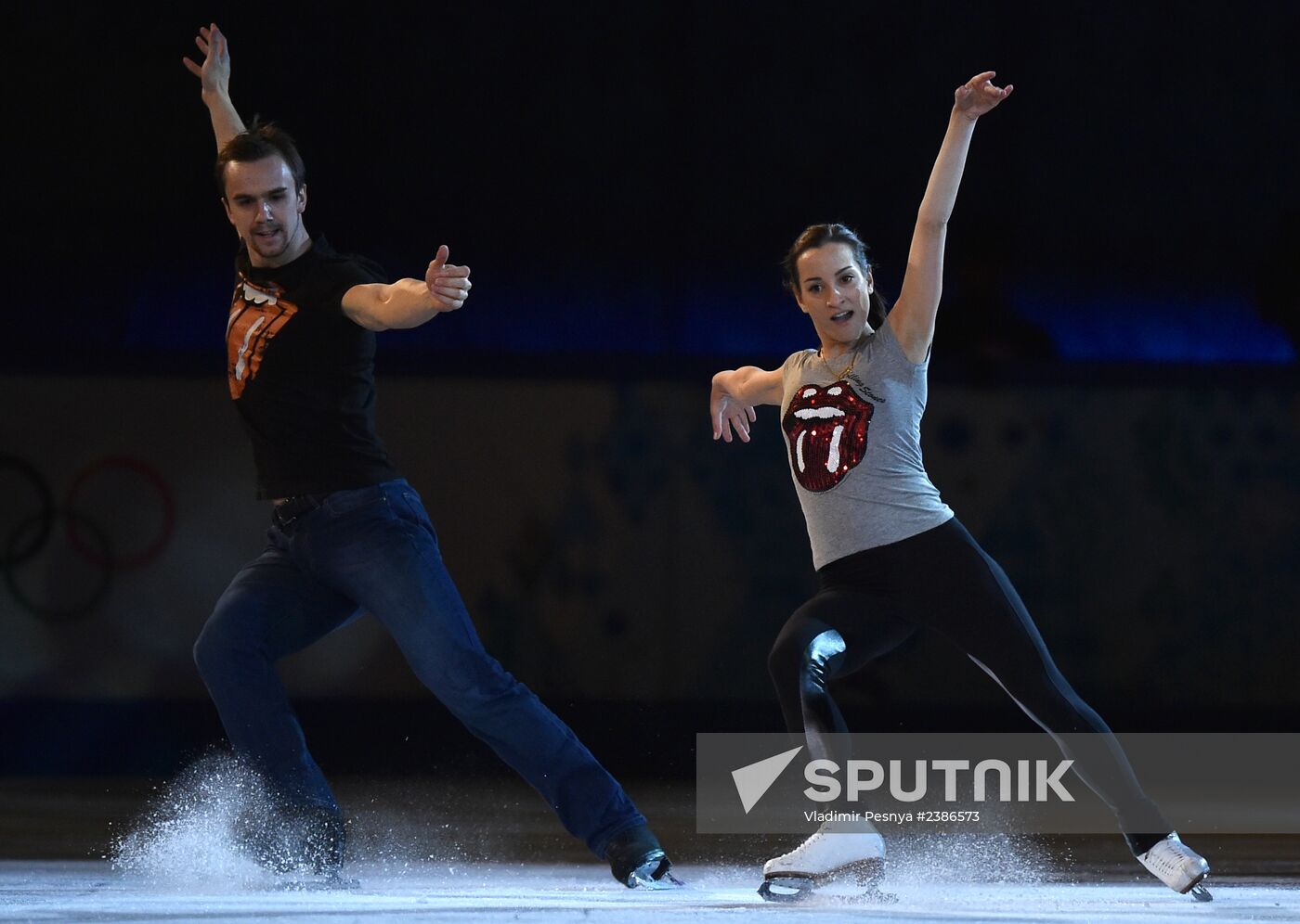 2014 Winter Olympics. Figure skating. Gala exhibition