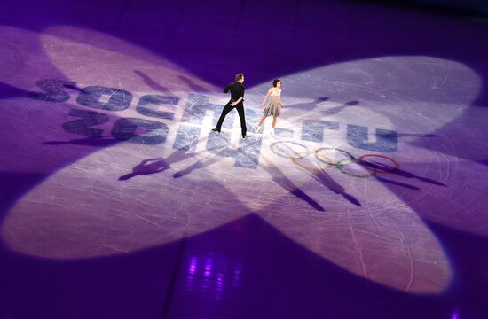 2014 Winter Olympics. Figure skating. Gala exhibition