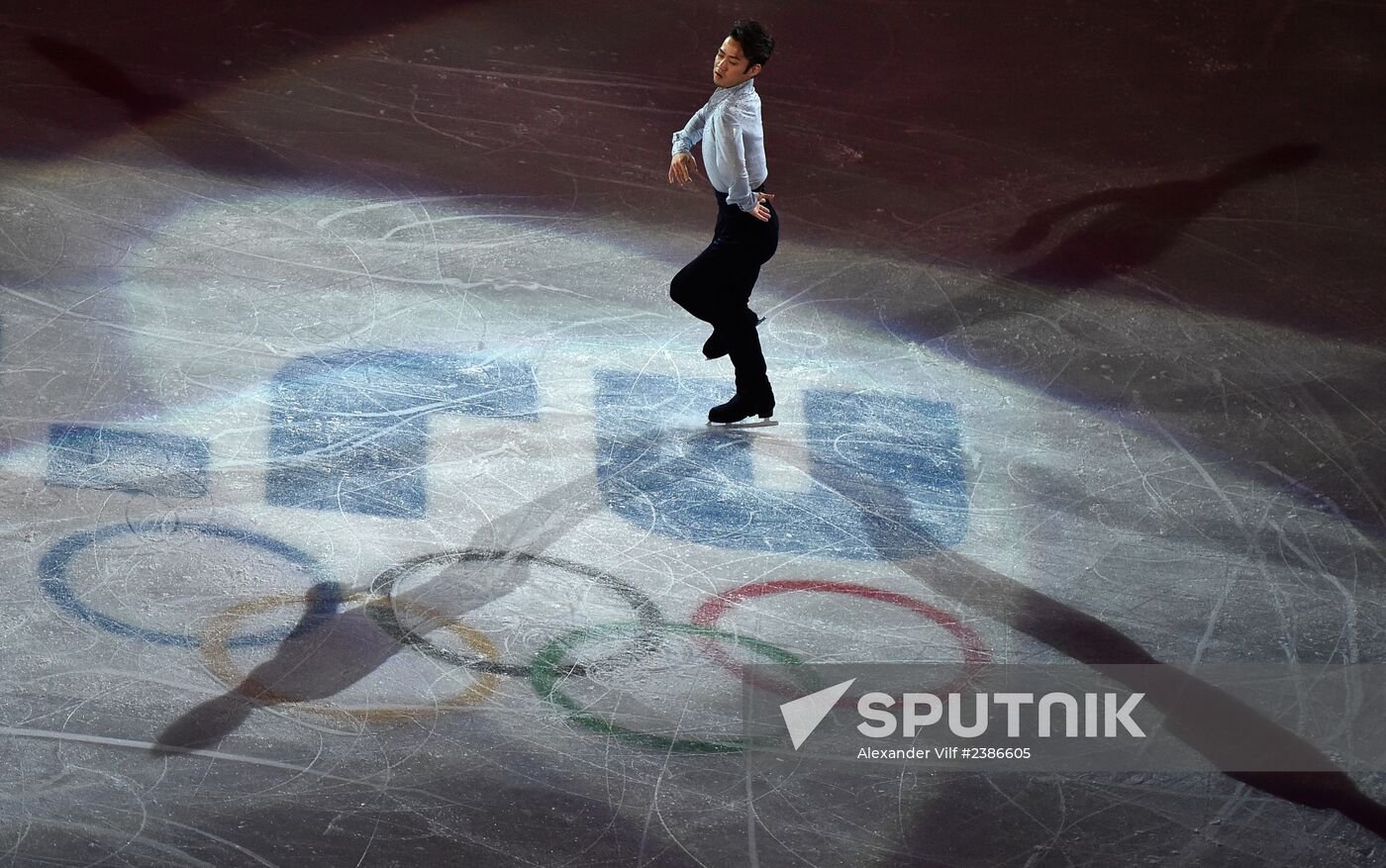 2014 Winter Olympics. Figure skating. Gala exhibition