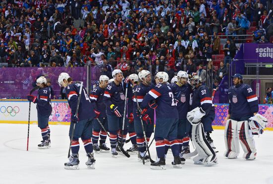 2014 Winter Olympics. Ice hockey. Men. Bronze medal match