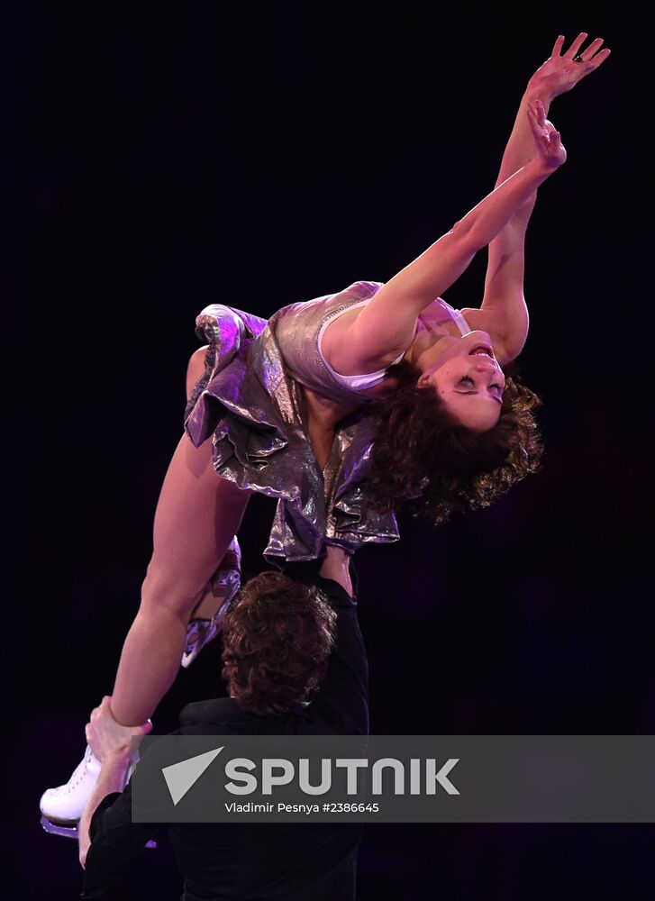 2014 Winter Olympics. Figure skating. Exhibition gala