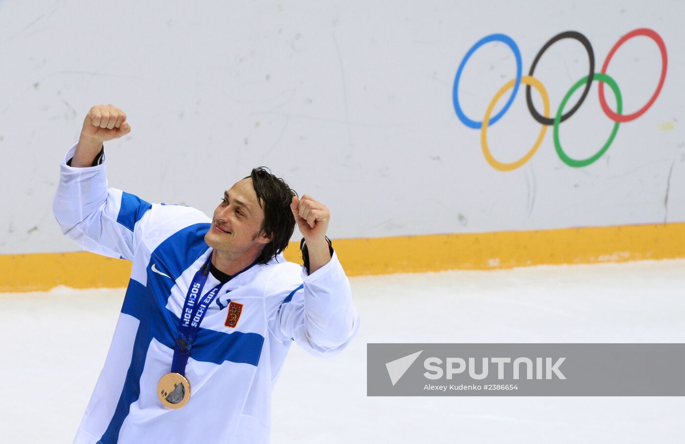 2014 Winter Olympics. Ice hockey. Men. Bronze medal match