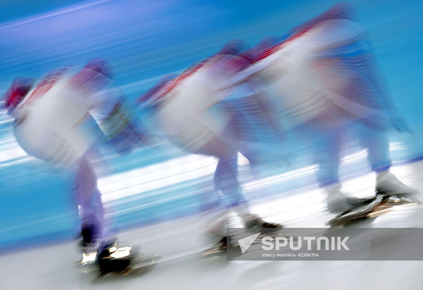 2014 Winter Olympics. Speed skating. Women. Team pursuit. Finals