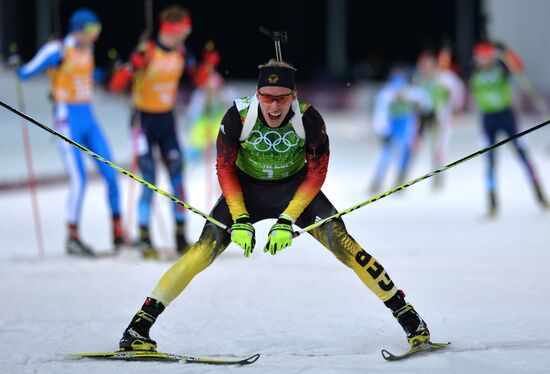 2014 Winter Olympics. Biathlon. Men. Relay