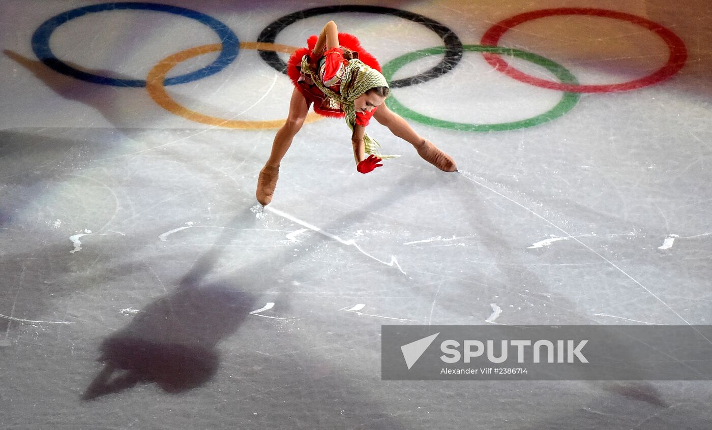 2014 Winter Olympics. Figure skating. Gala exhibition