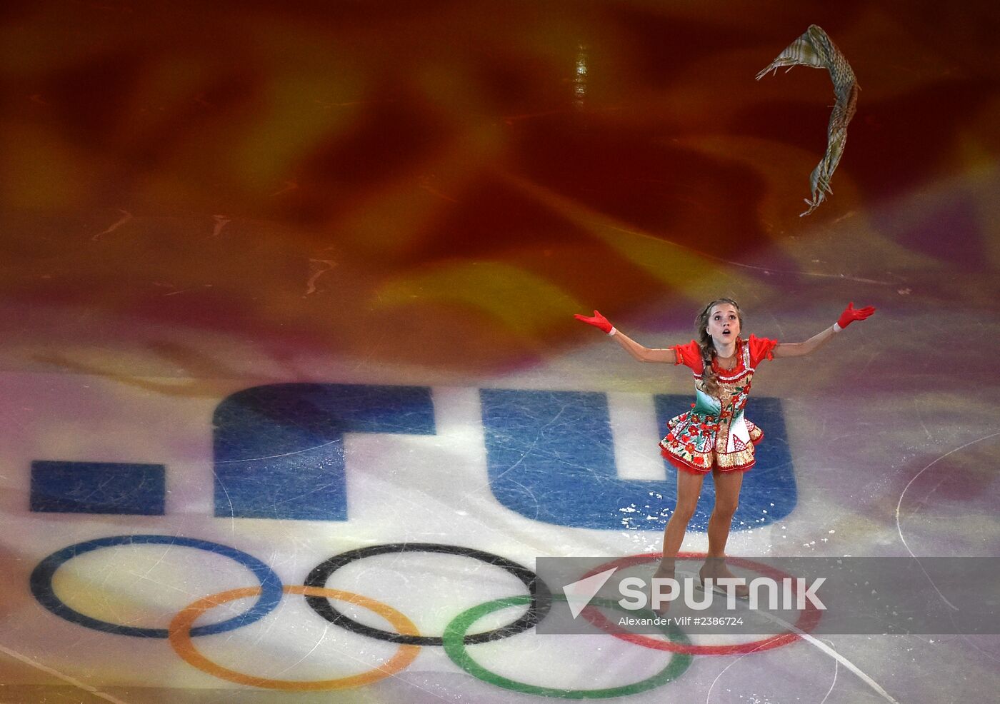 2014 Winter Olympics. Figure skating. Gala exhibition