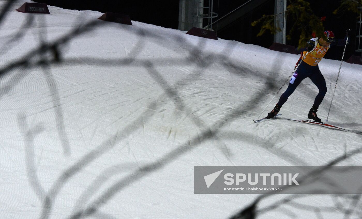 2014 Winter Olympics. Biathlon. Men. Relay