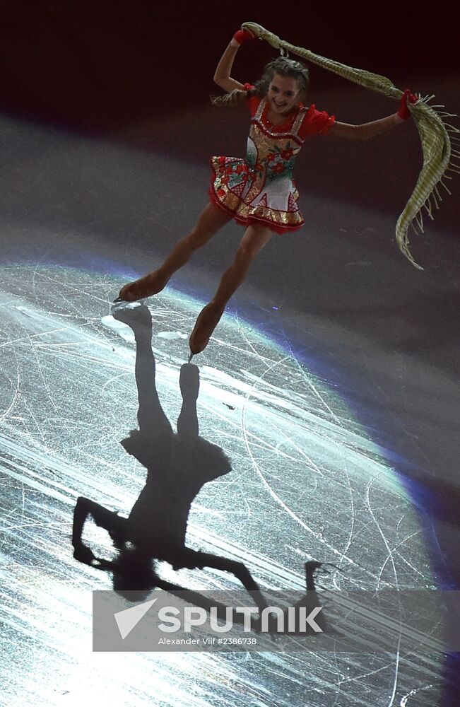 2014 Winter Olympics. Figure skating. Gala exhibition