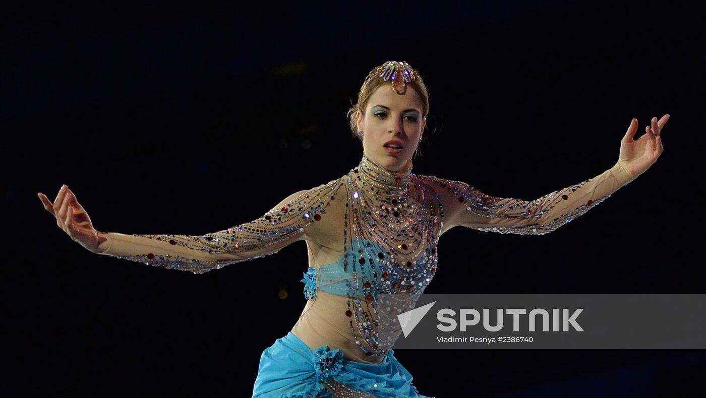 2014 Winter Olympics. Figure skating. Exhibition gala