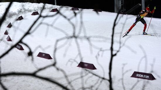 2014 Winter Olympics. Biathlon. Men. Relay
