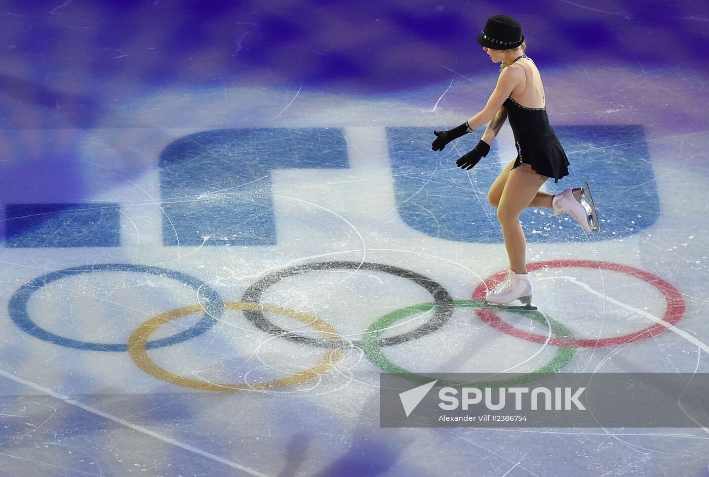 2014 Winter Olympics. Figure skating. Gala exhibition