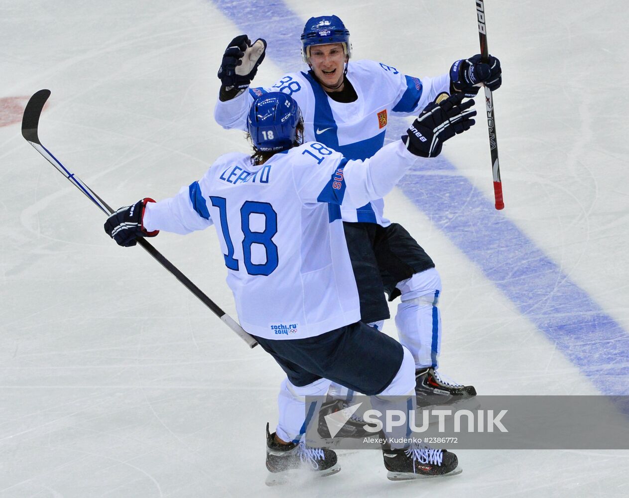 2014 Winter Olympics. Ice hockey. Men. Bronze medal match