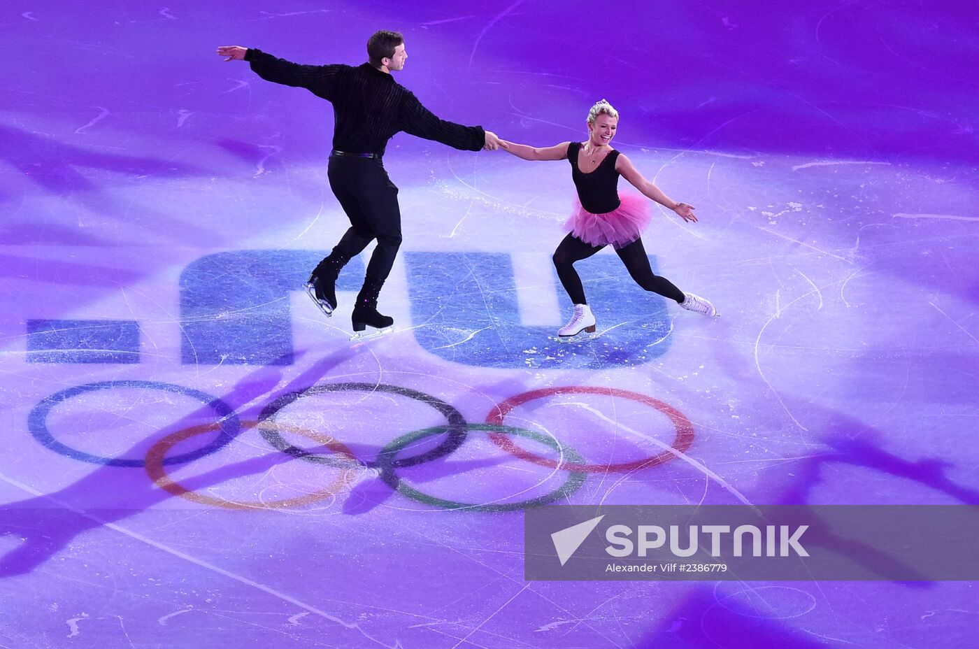 2014 Winter Olympics. Figure skating. Gala exhibition