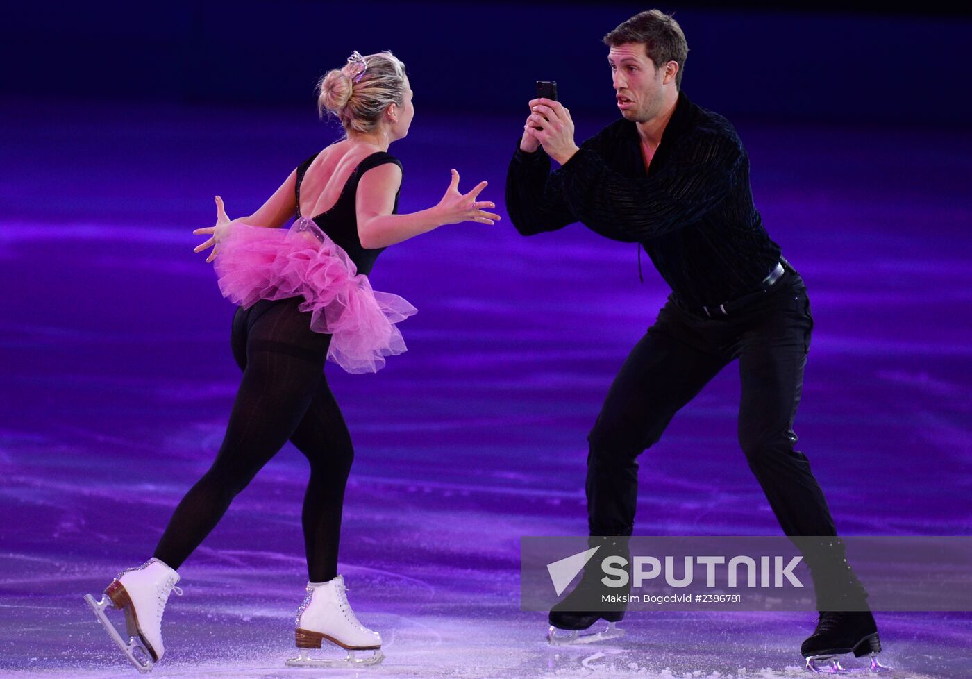 2014 Winter Olympics. Figure skating. Gala exhibition