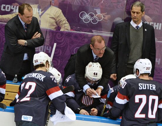 2014 Winter Olympics. Ice hockey. Men. Bronze medal match