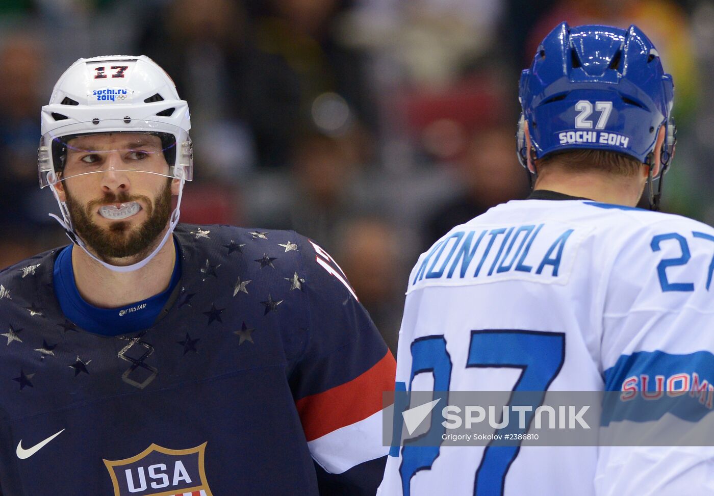 2014 Winter Olympics. Ice hockey. Men. Bronze medal match