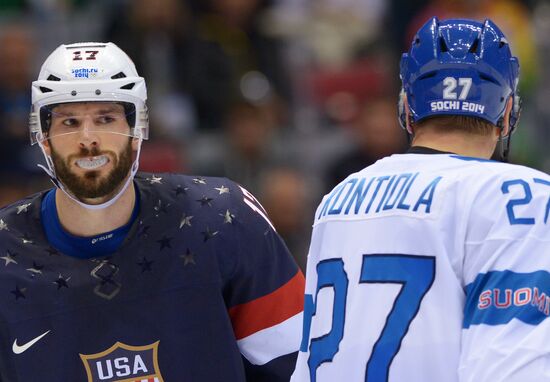 2014 Winter Olympics. Ice hockey. Men. Bronze medal match