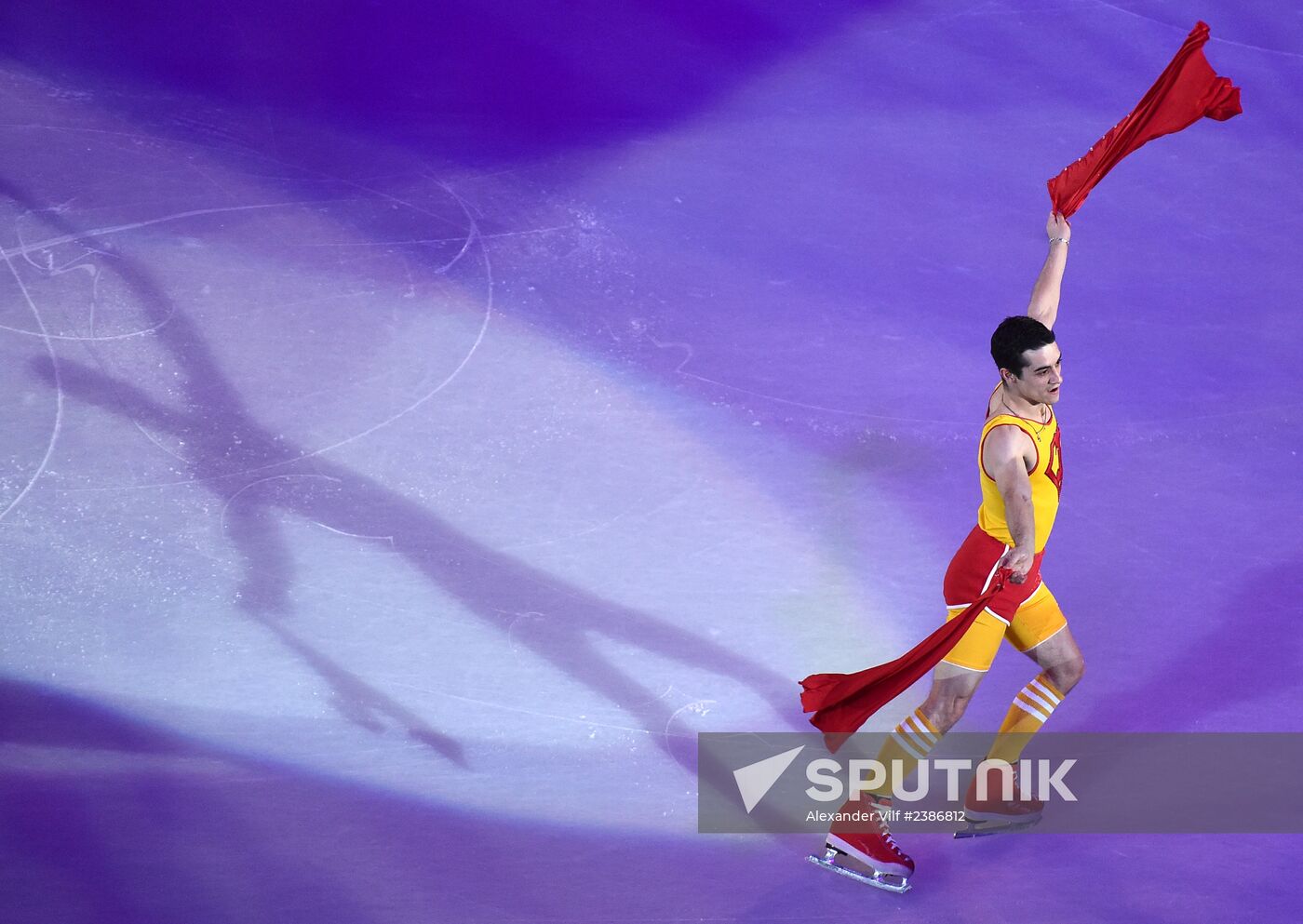 2014 Winter Olympics. Figure skating. Gala exhibition