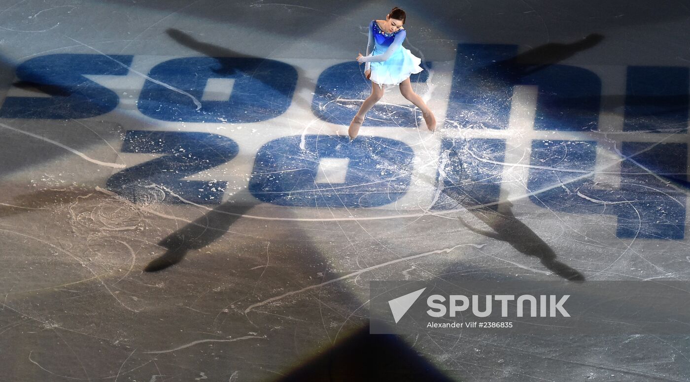 2014 Winter Olympics. Figure skating. Gala exhibition