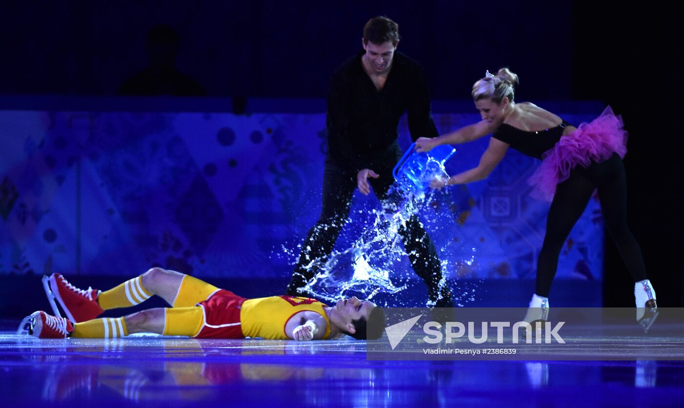 2014 Winter Olympics. Figure skating. Gala exhibition