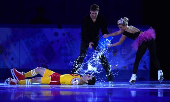 2014 Winter Olympics. Figure skating. Gala exhibition