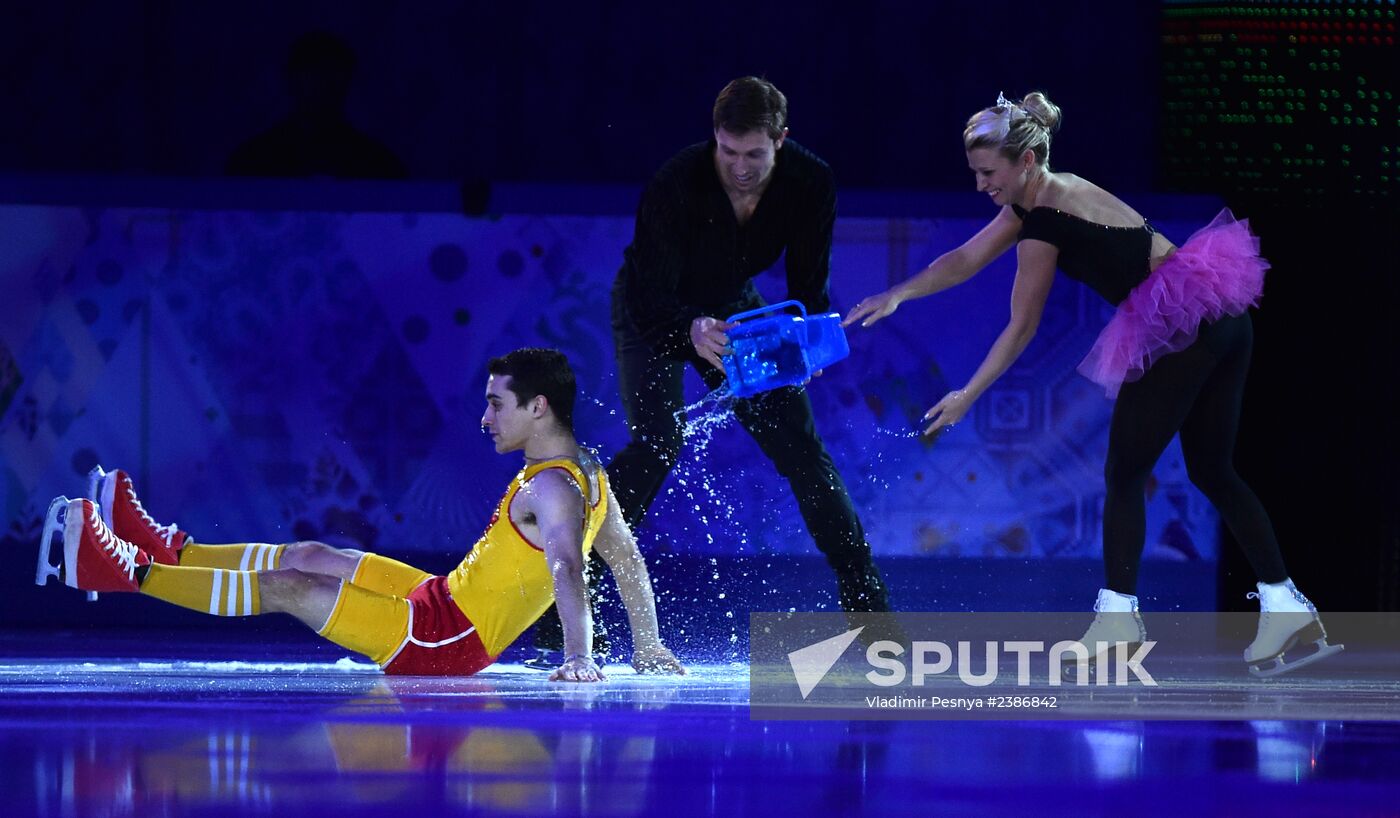 2014 Winter Olympics. Figure skating. Gala exhibition