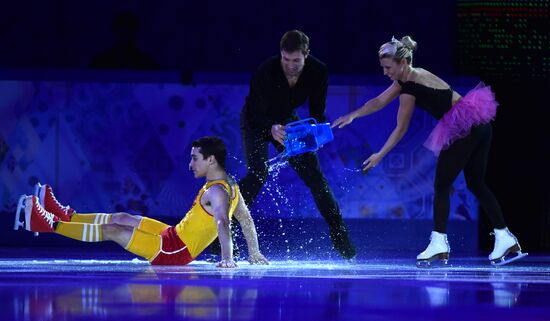 2014 Winter Olympics. Figure skating. Gala exhibition