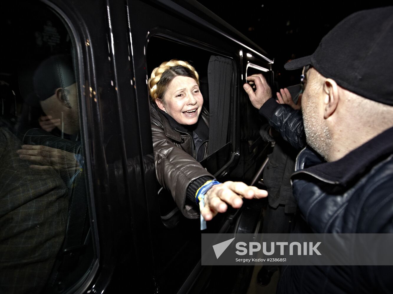 Yulia Tymoshenko leaves hospital