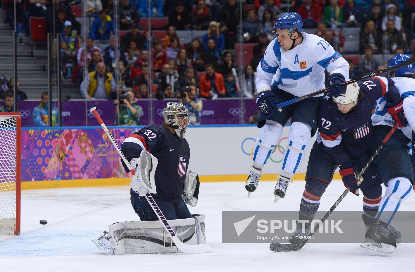 2014 Winter Olympics. Ice hockey. Men. Bronze medal match