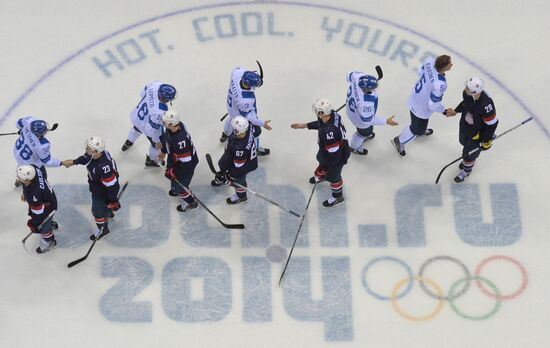 2014 Winter Olympics. Ice hockey. Men. Bronze medal match