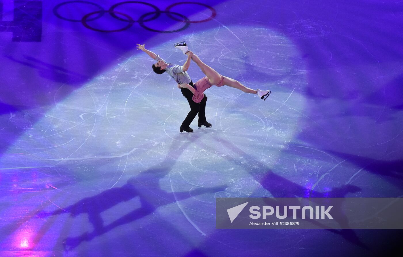 2014 Winter Olympics. Figure skating. Gala exhibition