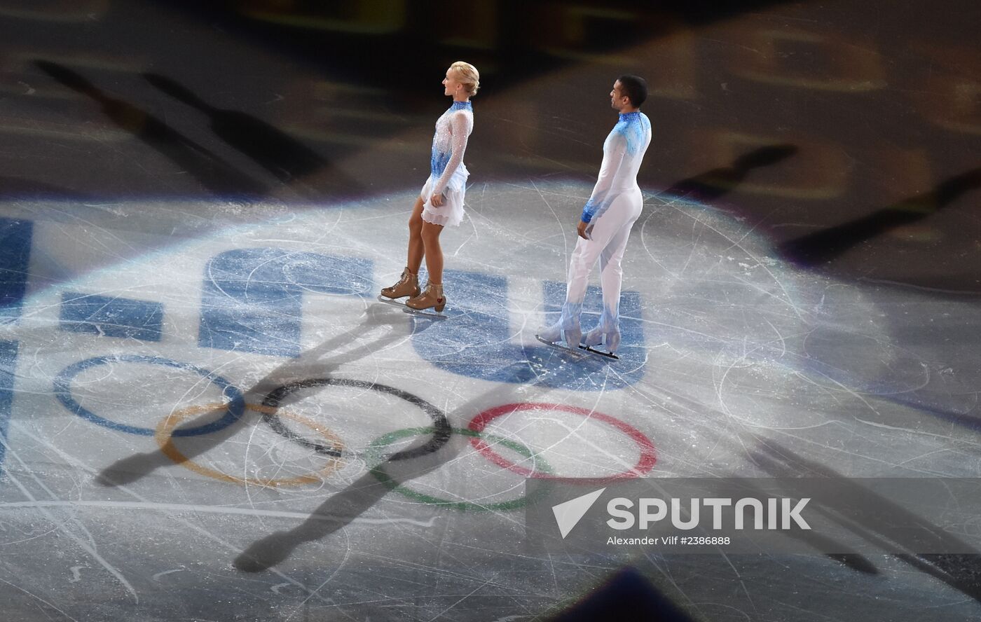 2014 Winter Olympics. Figure skating. Gala exhibition