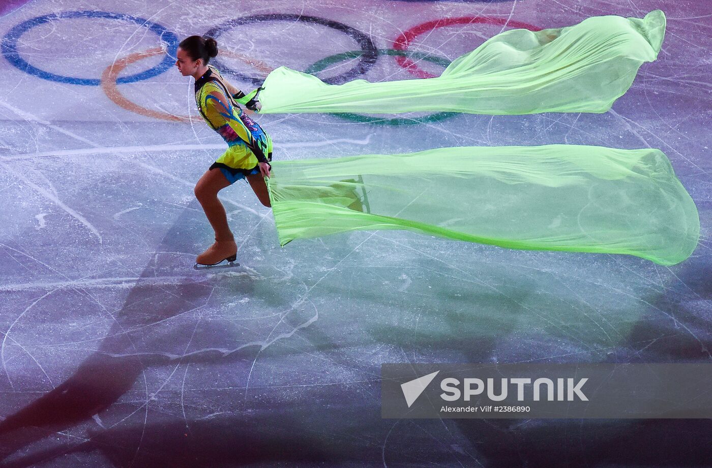 2014 Winter Olympics. Figure skating. Gala exhibition