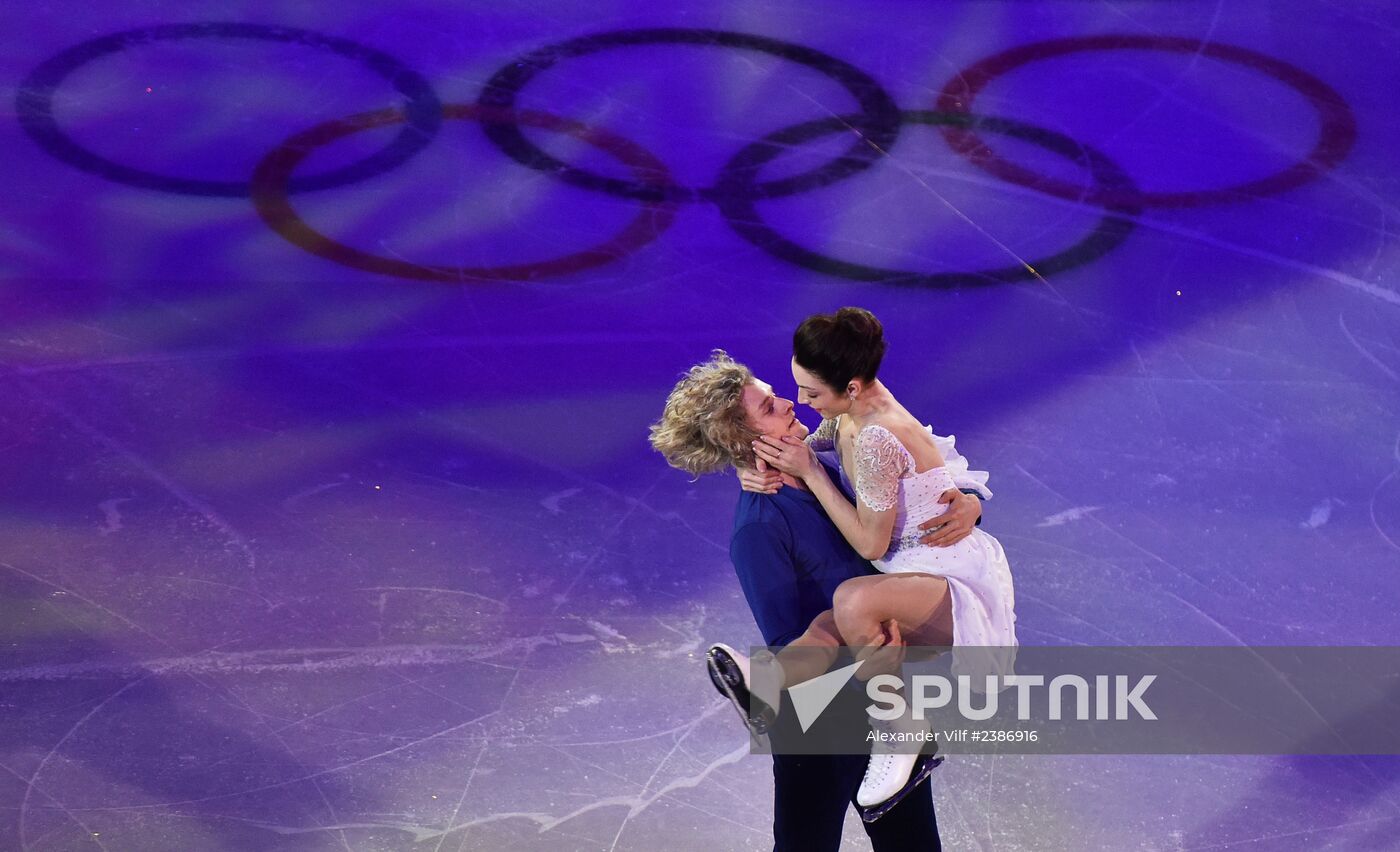 2014 Winter Olympics. Figure skating. Gala exhibition