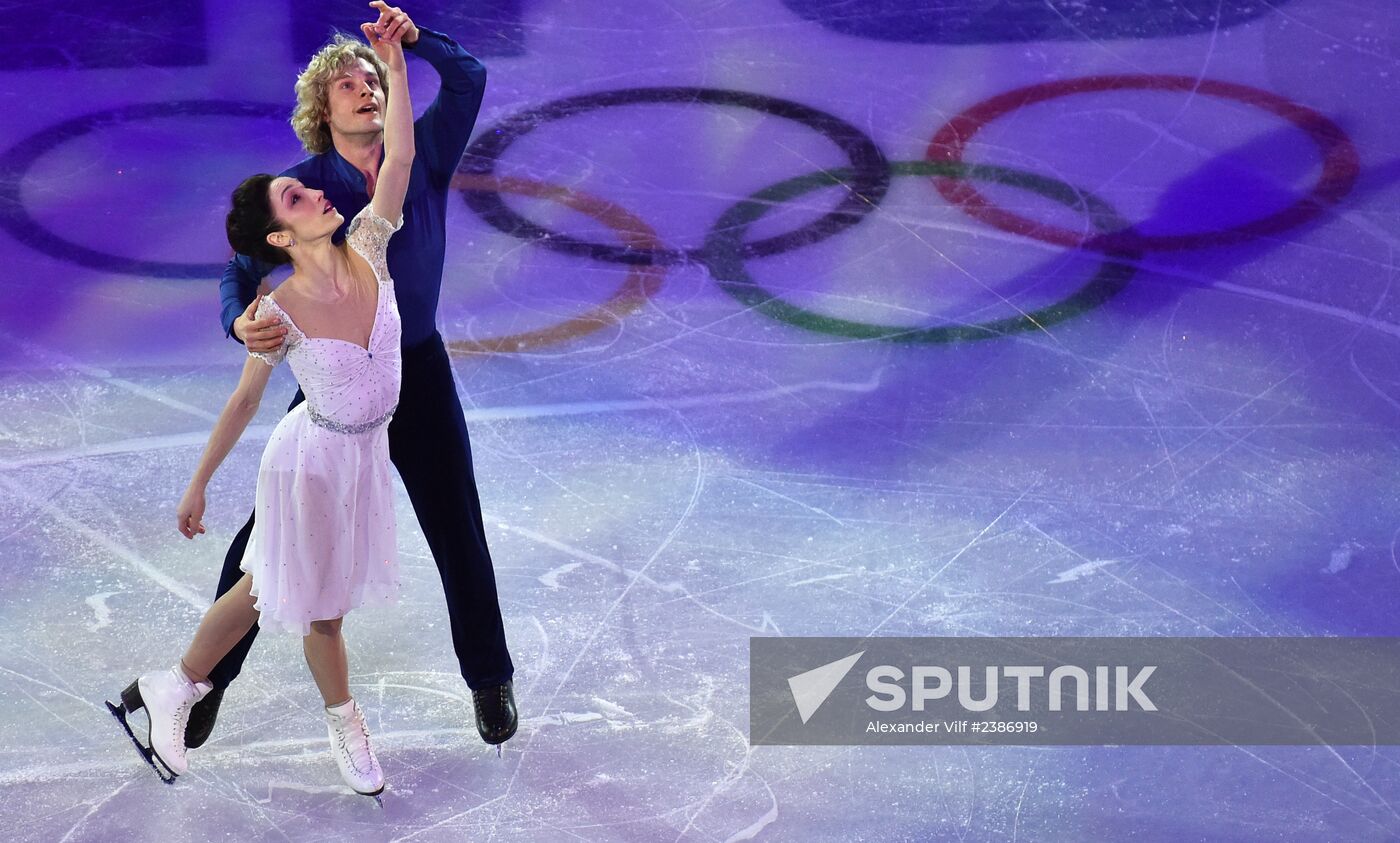 2014 Winter Olympics. Figure skating. Gala exhibition