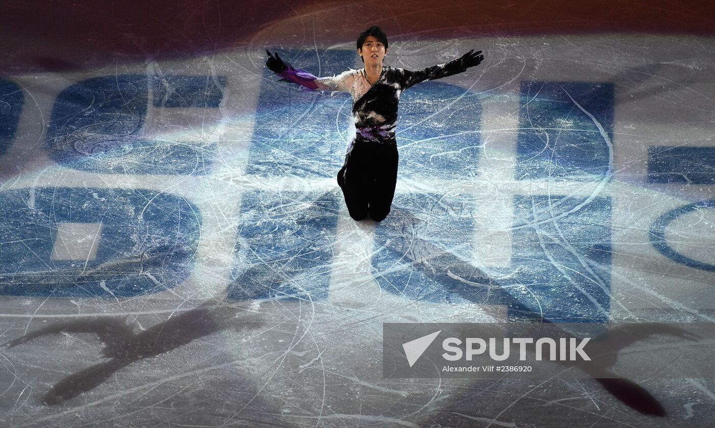 2014 Winter Olympics. Figure skating. Exhibition gala