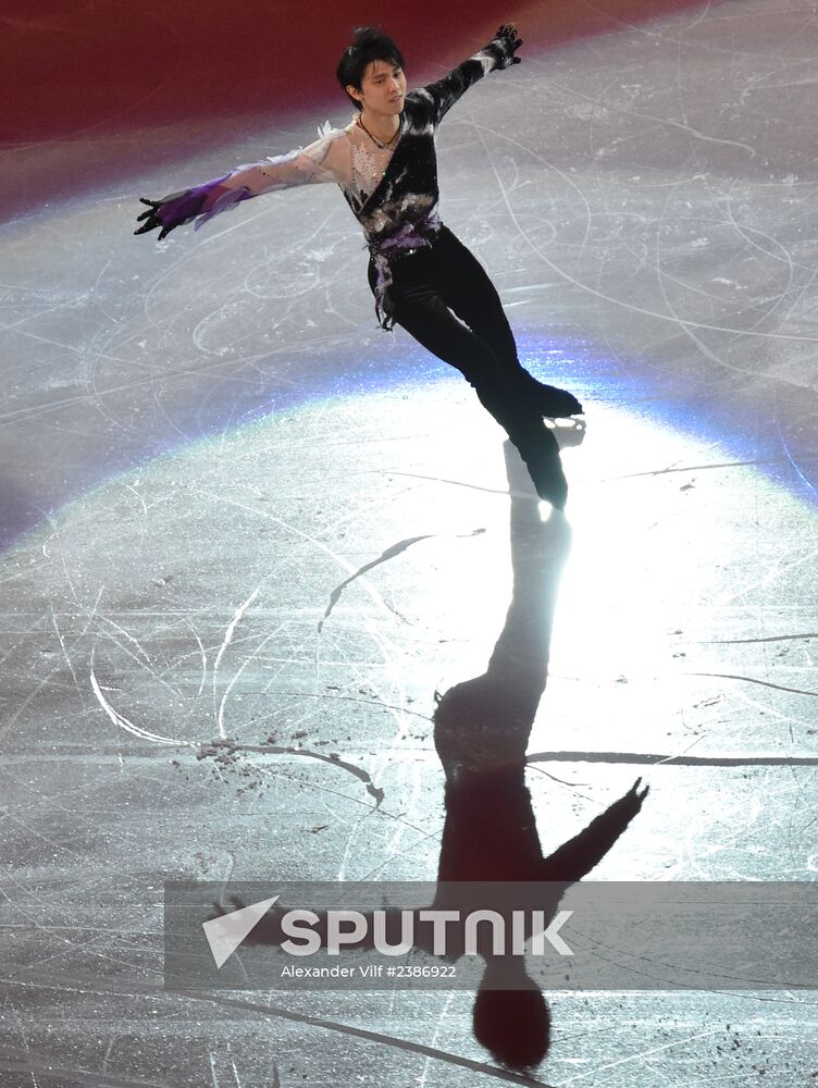 2014 Winter Olympics. Figure skating. Exhibition gala