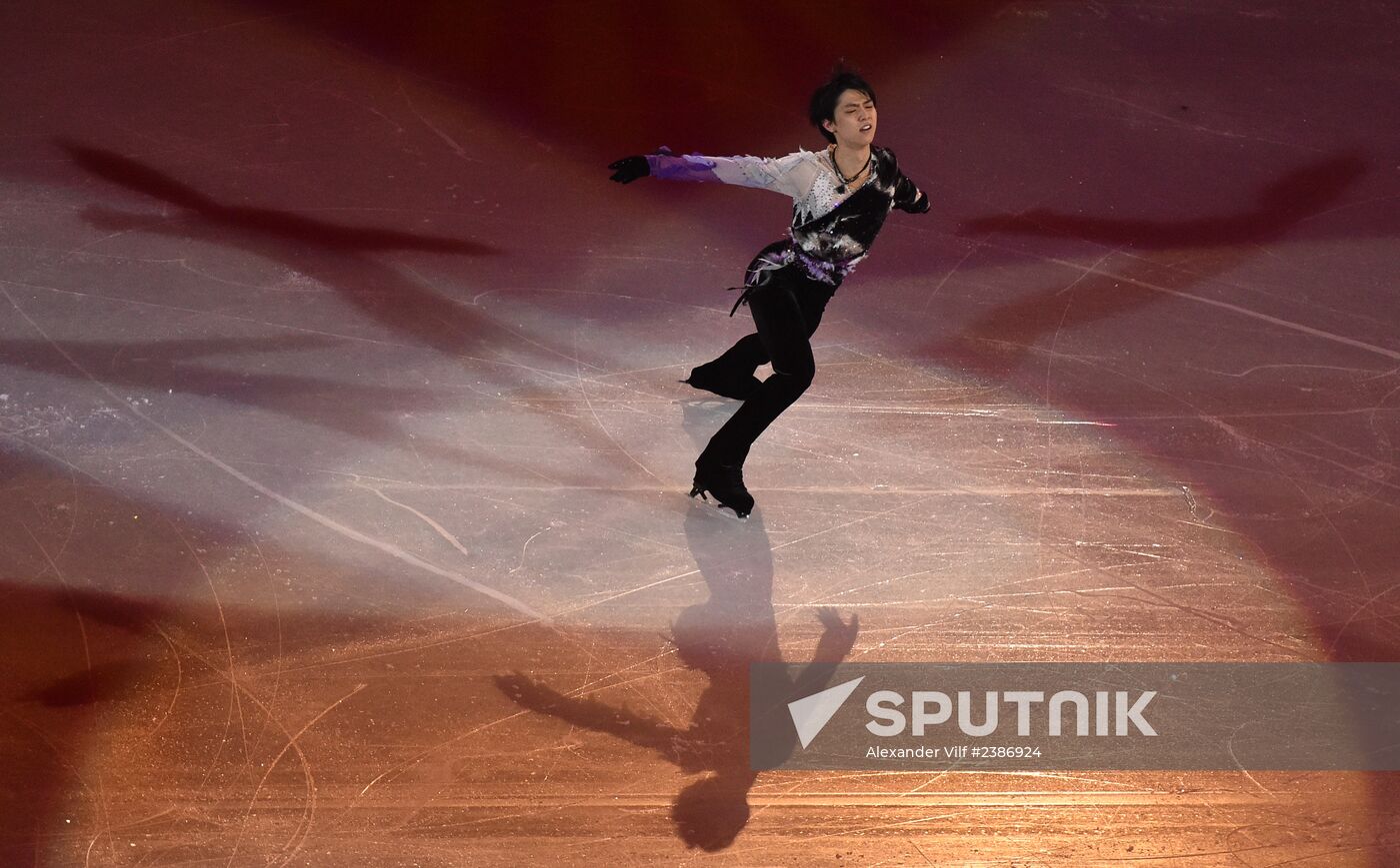 2014 Winter Olympics. Figure skating. Exhibition gala