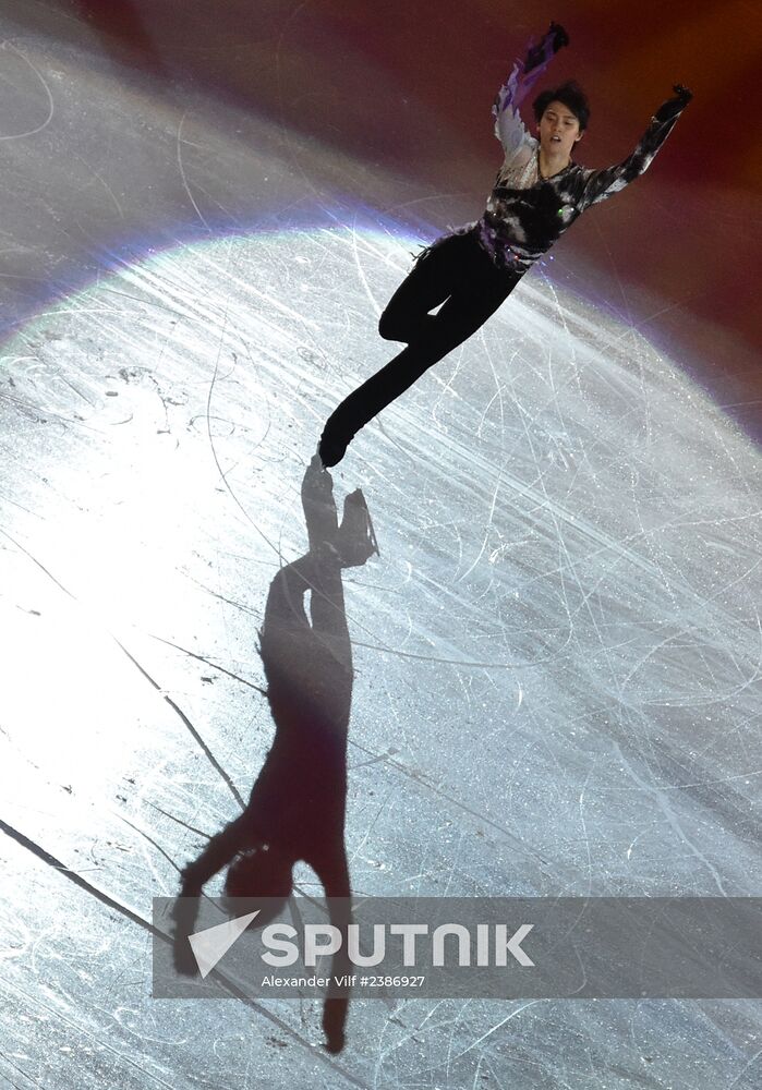 2014 Winter Olympics. Figure skating. Exhibition gala