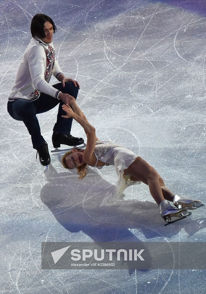 2014 Winter Olympics. Figure skating. Exhibition gala