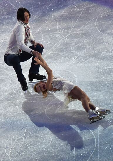 2014 Winter Olympics. Figure skating. Exhibition gala