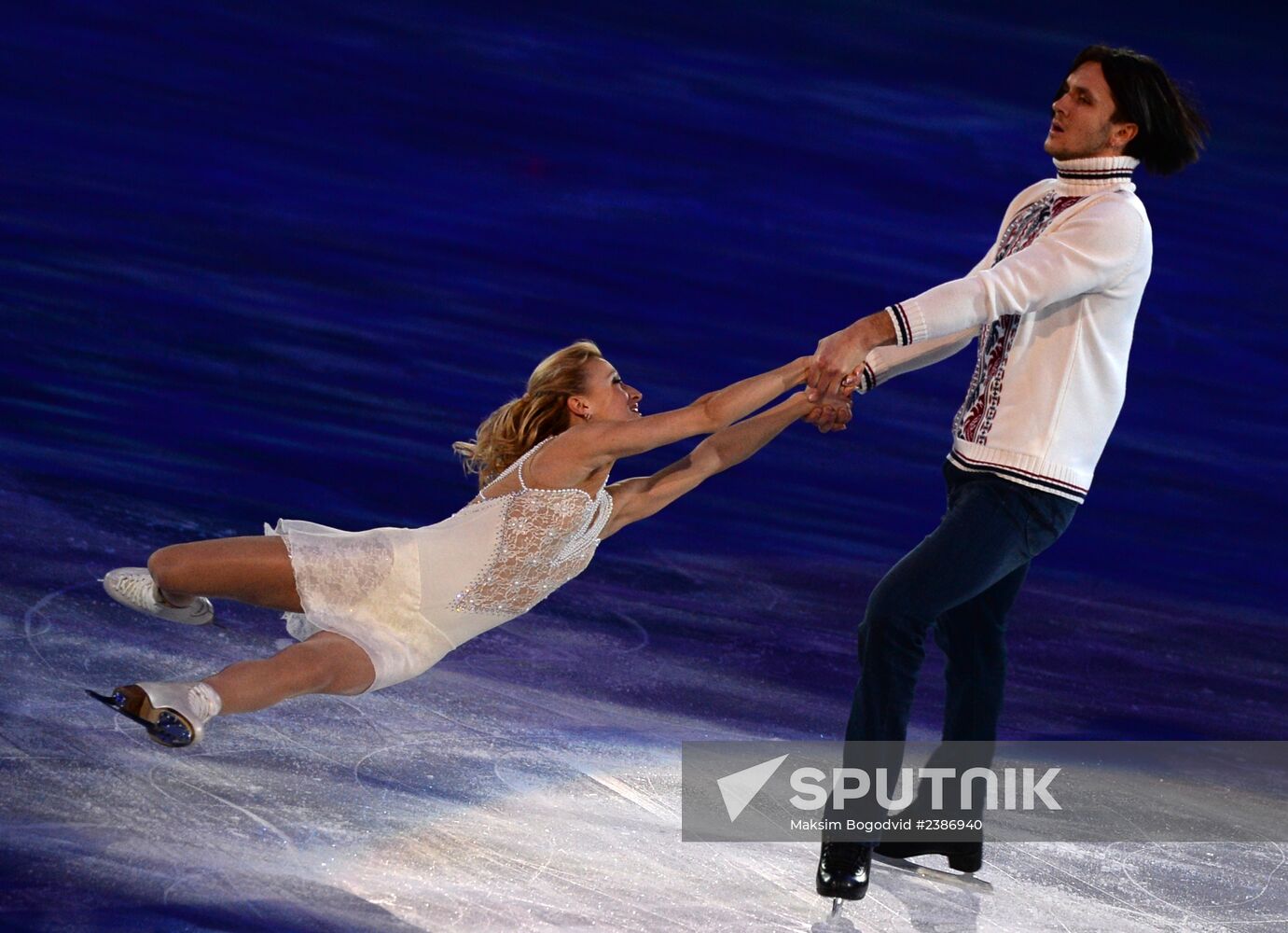 2014 Winter Olympics. Figure skating. Exhibition gala