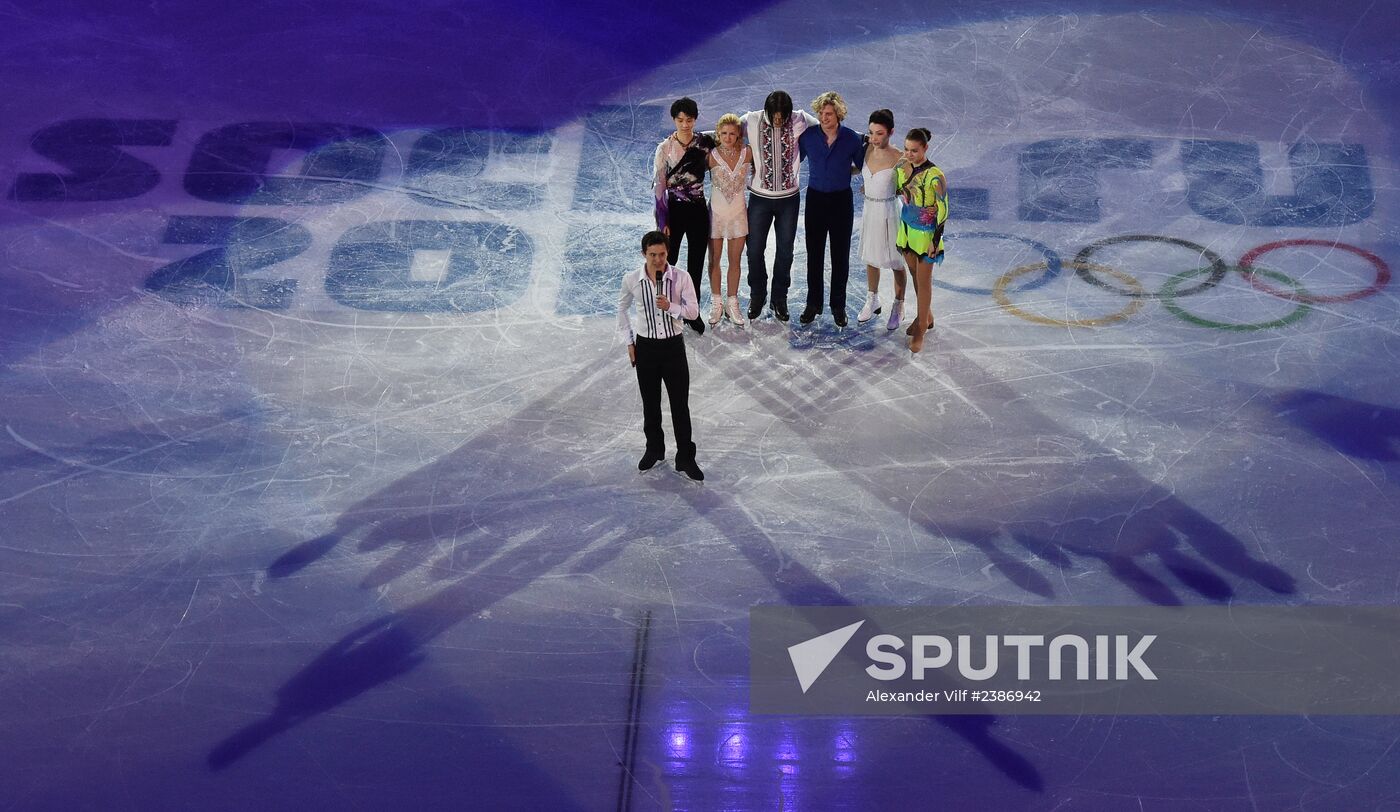 2014 Winter Olympics. Figure skating. Gala exhibition